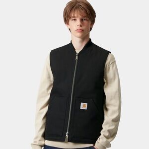 Carhartt Black Classic Men’s Work In Progress Vest Size Medium